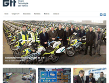 Tablet Screenshot of gtt-traffic.com